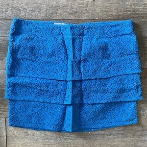 Volcom Floral Lace Ruffle Mini Skirt Pacsun